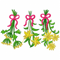 Flowers Embroidery Design 10